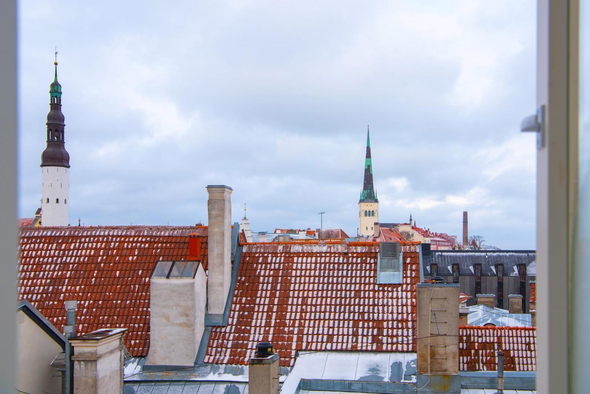 Airhome - Tower Apartment Tallinn Eksteriør billede